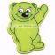 Teddy Bear Soft Reflective PVC Keychain