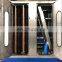 Top opened vertical insulating glass washing machine
