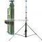 High manual lightning conductor mast