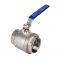 Stainless Steel Ball Valve Seat Nbr / Hypalon Os And Y Valve Medium Oils & Alkalis