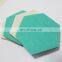 wool felt coaster double layer Felt cup mat Glass Coasters