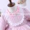 2020 Autumn Spanish Lolita Princess Dress Baby Girl Lace Stitching Birthday Party Christmas Easter