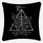 Decorative Harry Style Cushion Cover Cotton Linen Pillowcase