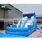 ocean double curve inflatable icecream bouncer and water slides