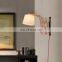 extension-type wall lamp wooden antique design wall light for indoor use lighting
