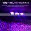 7Colors Car Ambient Foot Star Starry Light Interior Neon Atmosphere Light Music Voice Control USB LED RGB Auto Decorative Lamp