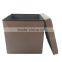 Multiple Colors Waterproof Skirted Storage Bench