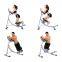 Fitness Workout Equipment Height Adjustable Ab Coaster Machine for Gym