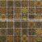 handmade crystal glazed decoration with random pattern ceramic Mosaic tile