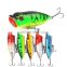 New 6.5cm/10g plastic popper Fishing Lure Bait Colorful Paint Hard floating Fishing Lures