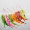 Factory OEM Silicone Skirt Fishing Jig Lures Rubber Skirts With Assist Hook in stock