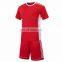 Wholesale custom football uniform suits men's jersey adult + children training team uniforms game clothes