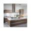 Modern water resistant fiber wooden kitchen cabinet simple designs