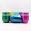 Colorful 12oz Stainless Steel Wine tumbler