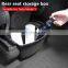 Autoaby For Tesla Model Y 2021 Under Central Control Storage Box Flocking Style Organizer Garbage Case Drawer Car Accessories