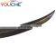 2020 2021 AMG style carbon fiber rear trunk lip spoiler for Mercedes C class W206 cf spoiler