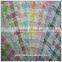 Tartan plaid cotton fabric