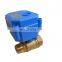 motorised 5v valve BSP NPT DN25 dc24v 1'' 2 way dn20 brass cwx 15q smart water shutoff valve