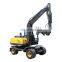 Wheel Loader 8.5Ton Log Loader Timber Grab Wood Loader For Sale