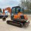 Мини-экскаватор Doosan DX60, б/у землеройная техника Doosan DX60, DX80, строительная техника Doosan