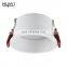 HUAYI Cheap Price Aluminum White Color Anti-glare Recessed Mounted Cob 7 W 9 W 12 W 20w Indoor Led Downlight