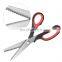 Notched scissors Stainless Steel Lace cloth pattern Tailor Scissors Cutting Scissor