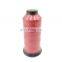 630D/2 Jueqi factory sale PET Dyed High Tenacity Sewing Thread red