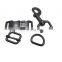 2020 Pop Matte black  metal dog accessories noble black hardware for Bags