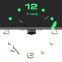 Wholesale Reloj De Pared Creative Simple Luminous Fluorescent Acrylic Wall Decoration DIY Digital Clock Art Wall Clock for Home