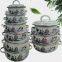 6pcs Vitreous Enamel Pot ENAMEL CASSEROLE