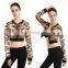 American Top Quality Apparel Cropped Fleece Hoodie crop top hoodies women