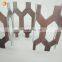 Customized light weight interior walls and exterior decorative expanded metal facades