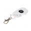 White 1 button remote control wireless for alarm 433MHz single channel garage door