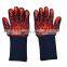 Household Kitchen Microwave Cooking BBQ Barbeque Baking Silicone Oven Heat Resistant Gloves