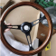 Volante de material de madera de 15'' ?380mm de buena calidad