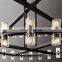 ARCACHON modern luxury indoor metal LED Round Two-Tier k9 crystal chandelier For living room restaurant hotel Home Decor