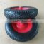 Wholesale 4.00-8 PU foam wheel air wheel solid wheel for wheelbarrow