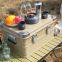Aluminum-Magnesium Alloy Camping Storage Box  Durable & Stylish for Outdoor Adventures