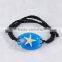 Souvenir gifts shark teeth starfish acrylic bracelet bangle