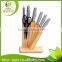 Senior durable 8 pieces stainless steel kitchen knife