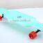 2016 new design pp plastic skateboard longboard with high rebound pu wheels