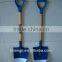 Farm tools emergency shovel with D gripe wood handle shovel 65Mn steel type of shovel