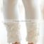 Korean Pure Cotton Baby Leggings Lace Pearl Girls Leggings