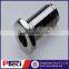 Nickel-plated, M5 brass screw terminal