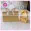 Hot sale laser cut customizable style beautiful butterfly wedding seat card Elephant /Baby carriage wedding favor candy box