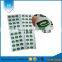 Hot sale seal and plastic crystal logo domed sticker with adhesive back of the company name