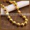 Newest Hot Selling Gold Ball Chain Necklace