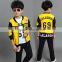 news 2015 latest pajamas for boys and girls 100% cotton children's clothing babys and kids clothes
