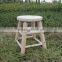 outdoor wooden garden stool