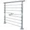 Floor Mount Stainless Steel Crossbar Railing Posts 36"